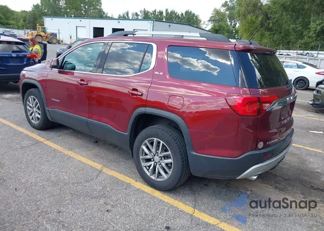 2018 GMC Acadia Sle-2 из США, поврежденный, VIN 1GKKNLLS1JZ137930